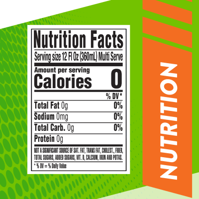 Ac+ion Alkaline Water 1L Single bottle Nutritional Facts