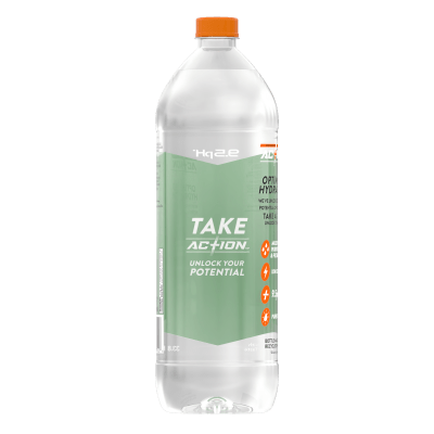 Ac+ion Alkaline Water 1L Single bottle backview