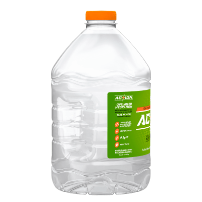 Ac+ion Alkaline Water 3L Single bottle left view