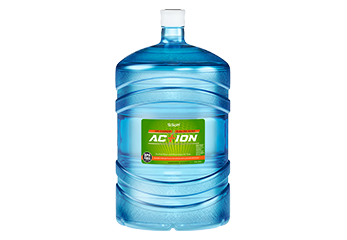 Action Ionized Alkaline 5 Gallon Bottled Water