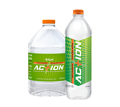 Action Ionized Alkaline Family Size Bottles